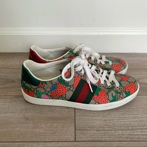 Gucci Strawberry Sneakers
